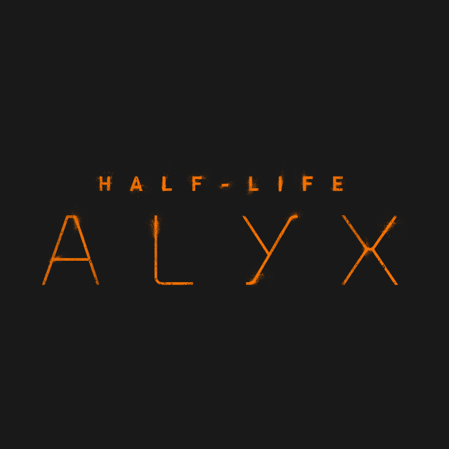 Half-Life Alyx Logo [Texturized!] by José Ruiz
