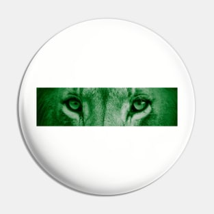 Lion eyes (Green) Pin