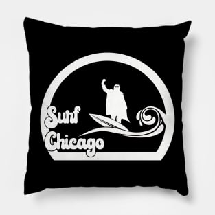 Surf Chicago Pillow