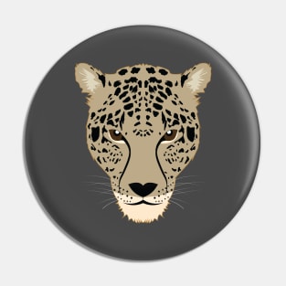 Cheetah face Pin