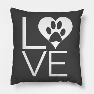 Love Paw Pillow