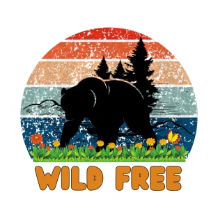 Sasquatch Wild and Free T-Shirt