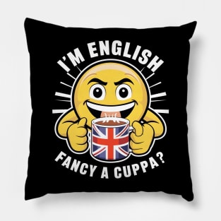 I'm English fancy a cuppa Pillow
