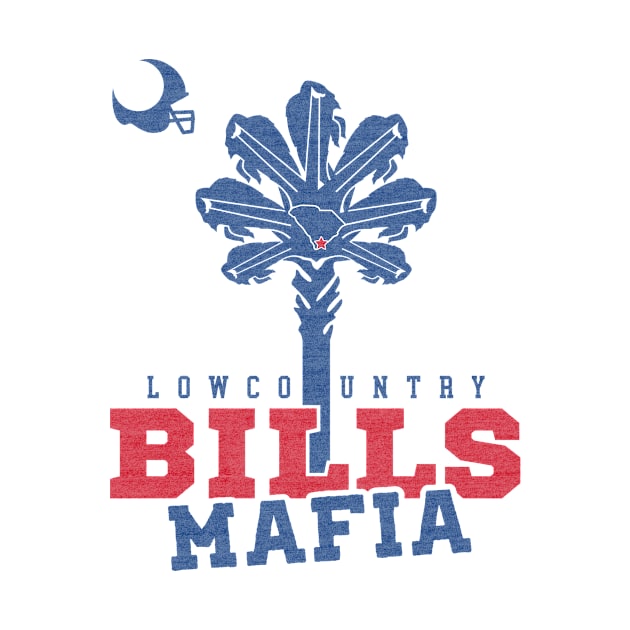 Palmetto State of Mafia - White by Lowcountry Bills Mafia