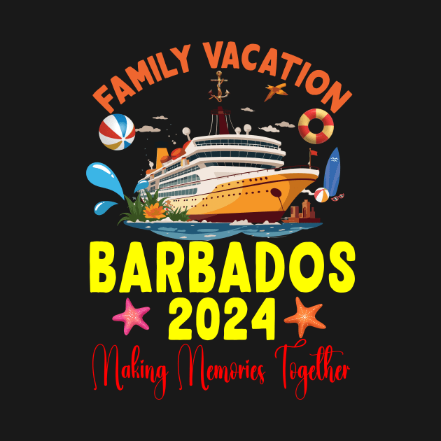 Family Vacation Barbados 2024 Family Matching Group Summer by Spit in my face PODCAST