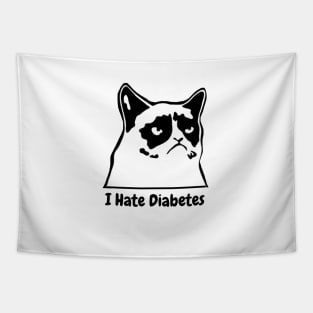 I Hate Diabetes Tapestry