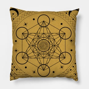 Metatron's Cube | Sacred Geometry Pillow