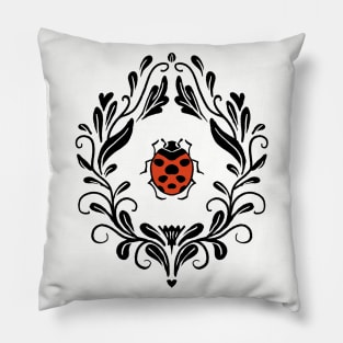 Lucky Ladybug Pillow