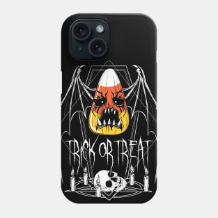 Evil Candy Corn Trick or Treat Phone Case