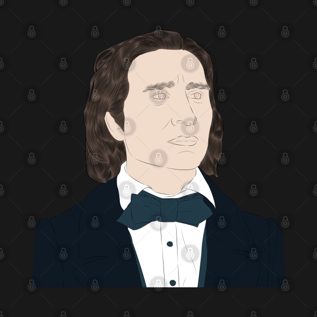 Franz Liszt - Portrait by LiLian-Kaff