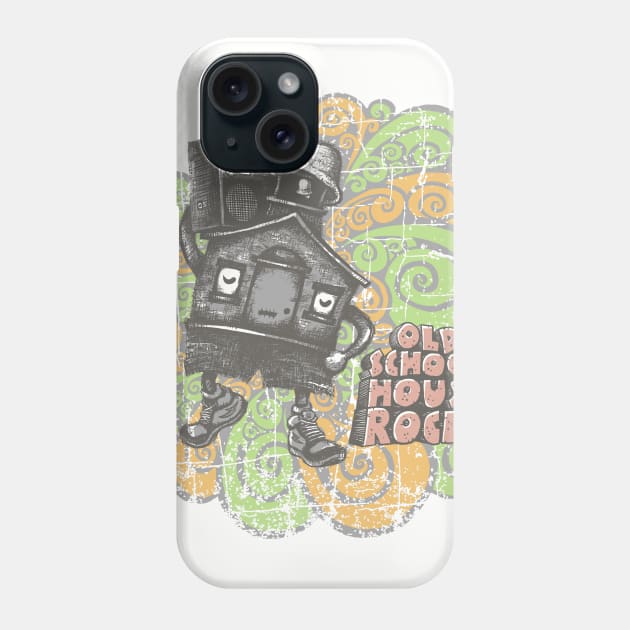 Old School House Rock Phone Case by kg07_shirts