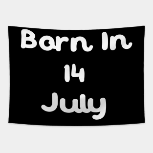 Born In 14 July Tapestry