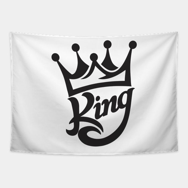 King Tapestry by gold package