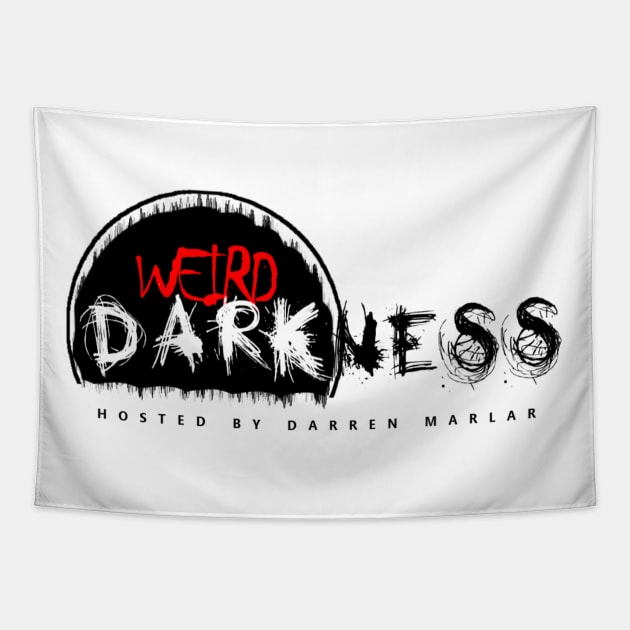 Weird Darkness Logo by Gordo Tapestry by marlarhouse