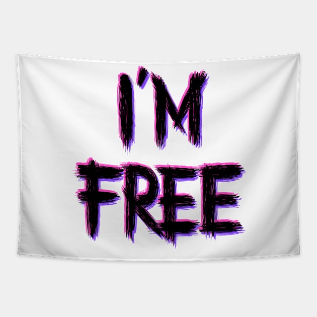 I'm free Tapestry by RizanDoonster