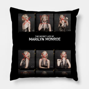 the secret life of marilyn monroe Pillow