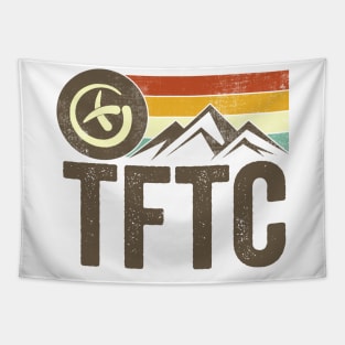 Geocaching TFTC Funny Geocacher Tapestry