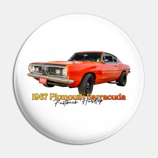 1967 Plymouth Barracuda Fastback Hardtop Pin