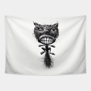 Frazzled Cat Tapestry