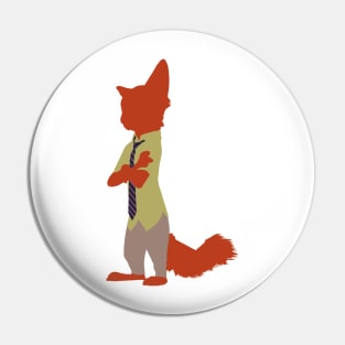 Wiley Fox Pin