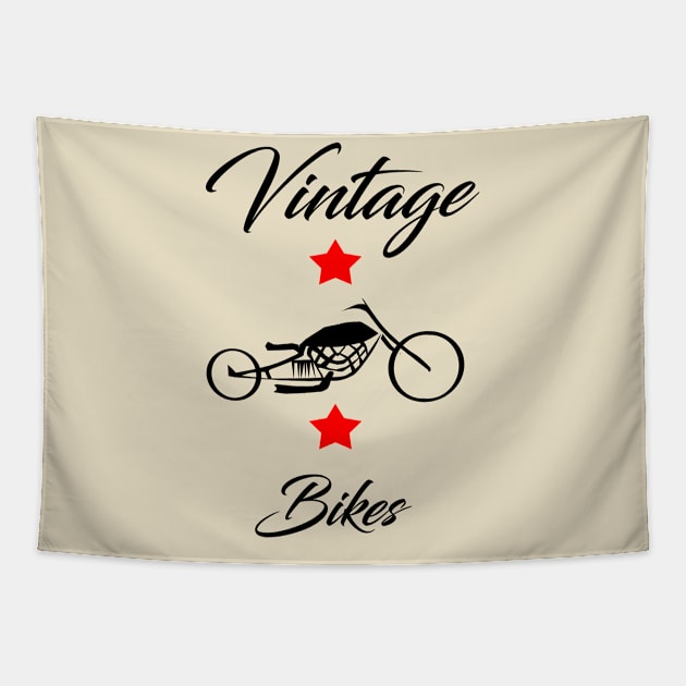 vintage bikes Tapestry by Jakavonis