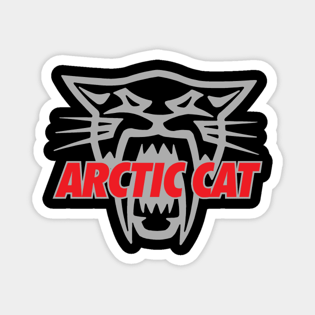 ARCTIC CATT SNOWMOBILE Magnet by sikumiskuciang