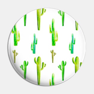 Cactus Pattern Pin