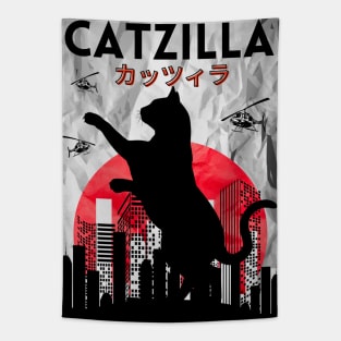 Catzilla Tapestry