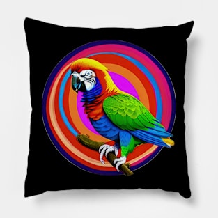 beautiful bright parrot | Pillow