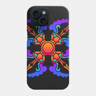 Trippy Psychedelic Rave Sacred Geometry Phone Case