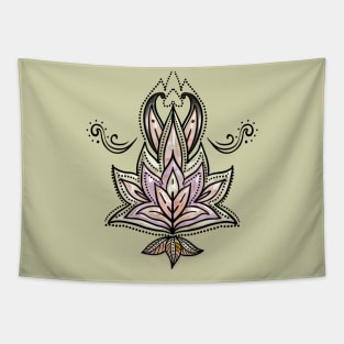 Elegant decorative mandala design Tapestry