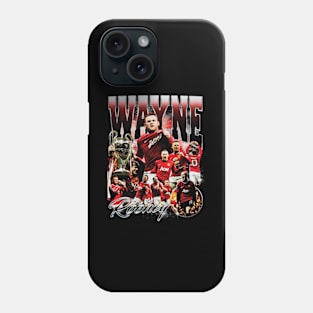 Wayne Rooney Retro Bootleg Phone Case