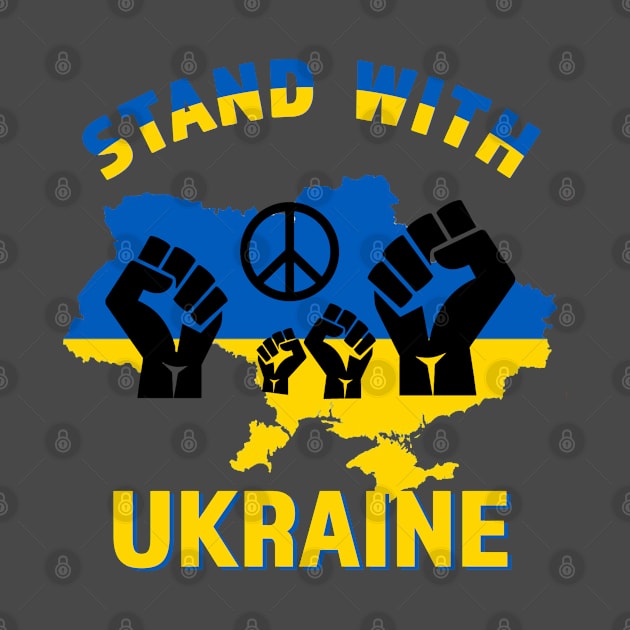 Stand With Ukraine by RKP'sTees