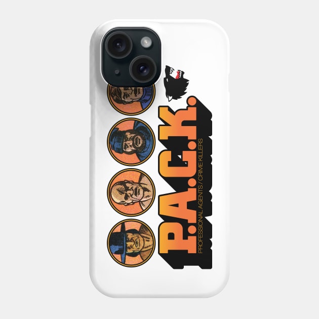 P.A.C.K. - Professional Agents Crime Killers Phone Case by HustlerofCultures