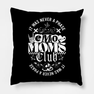 It Was Never A Phase Emo Moms Club Pillow