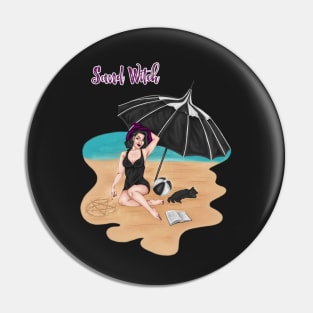 Sand Witch - Witches and Beaches Pin