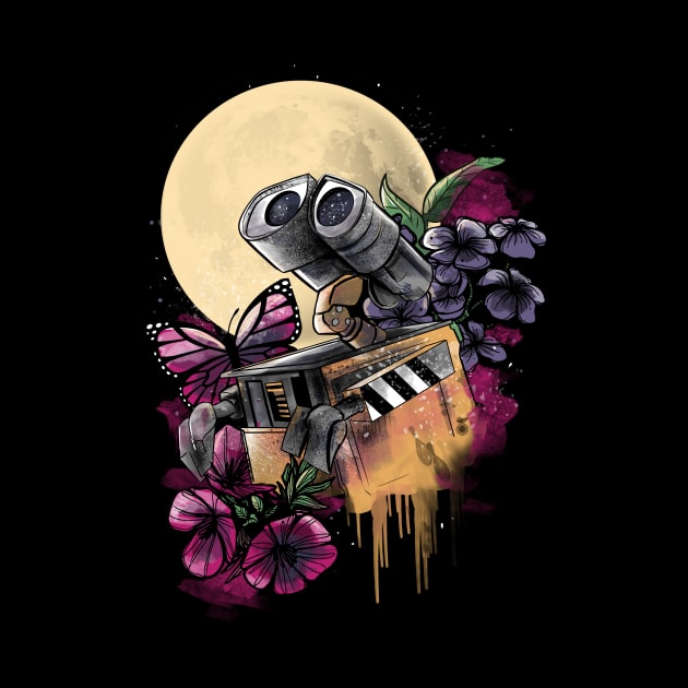 Moonlight Wall-e by Fan.Fabio_TEE