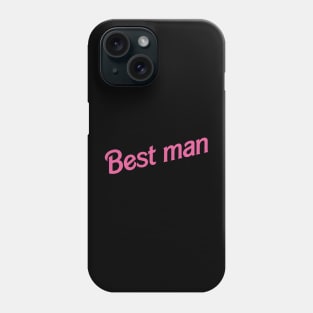 Best Man Barbie logo Phone Case