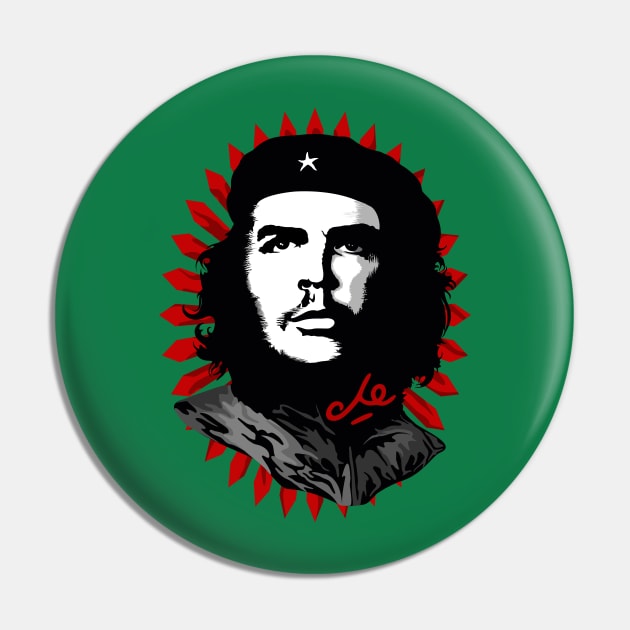 Che Guevara Pin by BluedarkArt