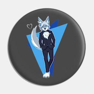 Sekei in a tux Pin