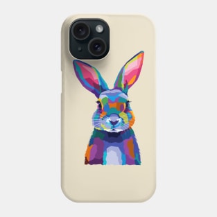 Rabbit Wpap Pop Art Phone Case