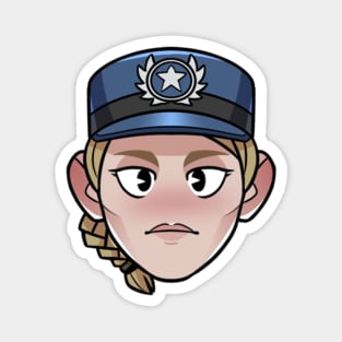 Sticker Face - SONYA BLADE Magnet