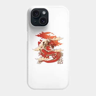 Japanese dragon Phone Case