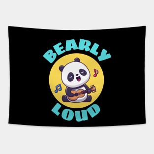 Bearly Loud | Bear Pun Tapestry