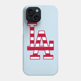 United States Independence Day Letter LA Phone Case