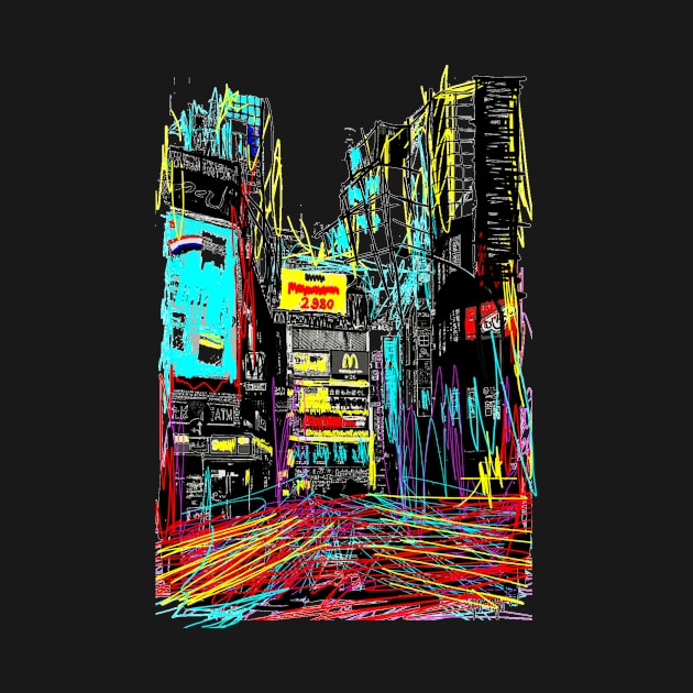 Abstract Tokyo by zulayhatulmuna@gmail.com