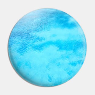 SCENERY 04 - Clear Blue Water Of The Sea Pin