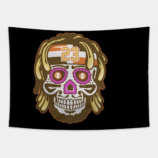 Fernando Tatis Jr. Sugar Skull Tapestry