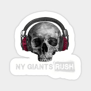 Giants Rush: Jawless White Out Magnet