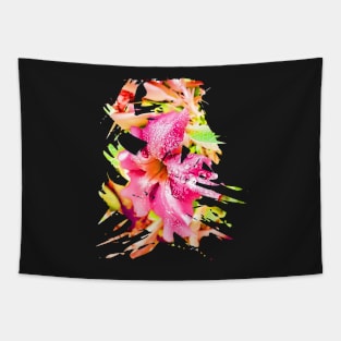 Abstract Flower 2 Tapestry